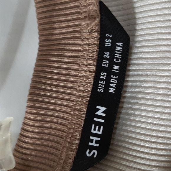 Shein Crop XS Color Brown - Picture 4 of 4